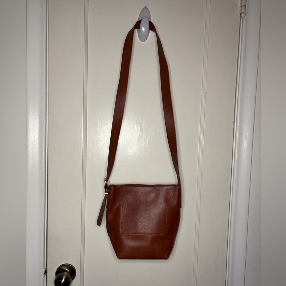 Madewell Brown Leather Crossbody Bag